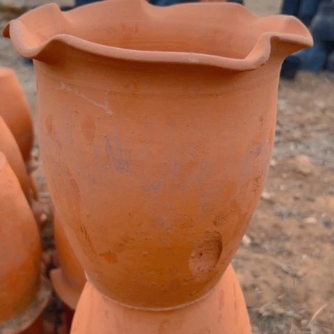 红陶口20高度22微瑕