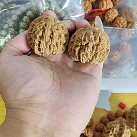 文玩核桃把件43左右四座楼一对配对如图编号00129