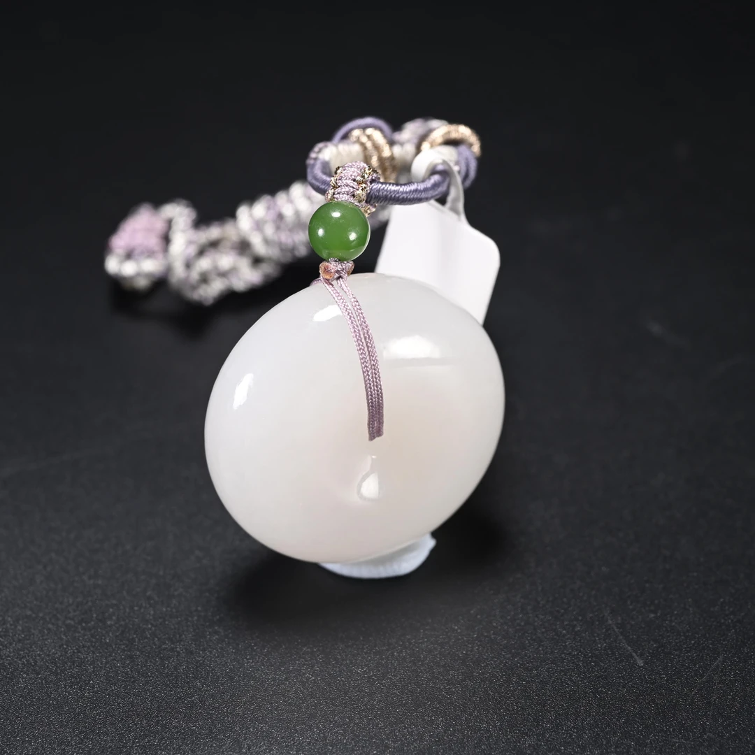 kot8801 和田玉平安扣/保利