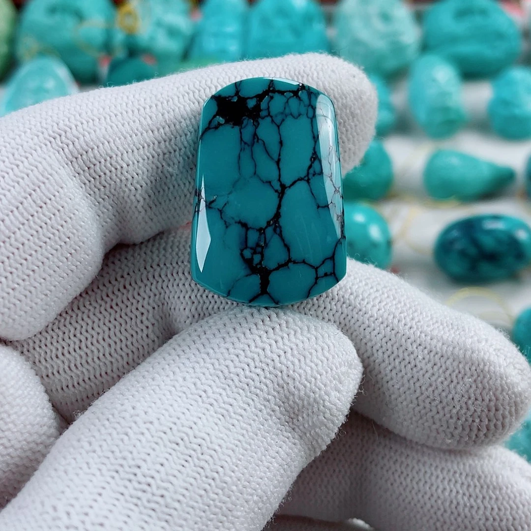 绿松石未镶嵌车挂