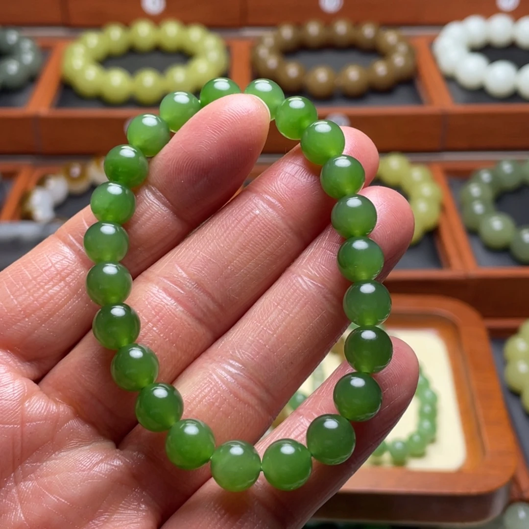 和田玉未镶嵌手串