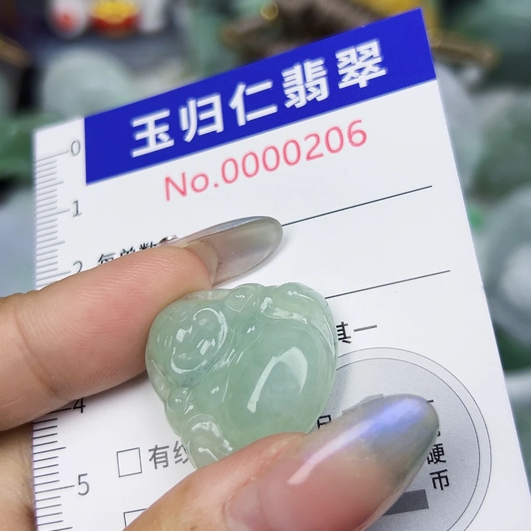 翡翠未镶嵌吊坠(不含链)111