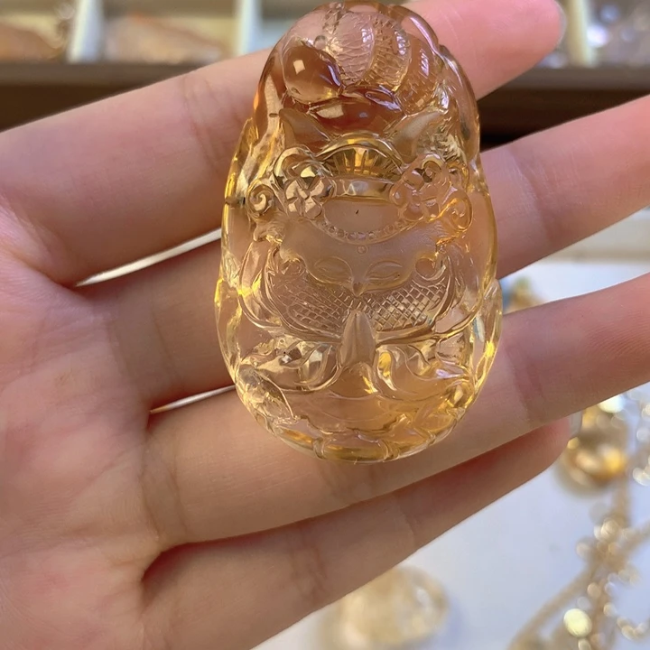 未镶嵌吊坠(赠链)水晶