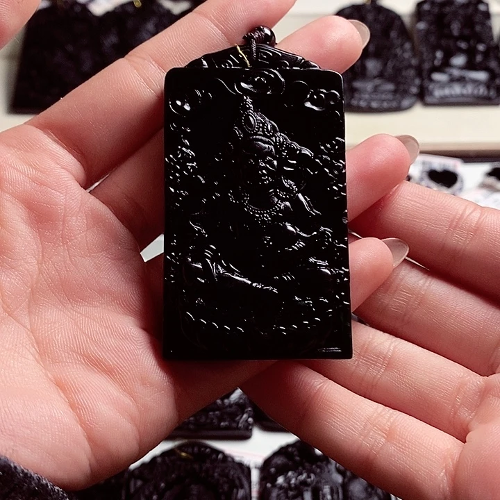 天然缅料A货黄财爷A037