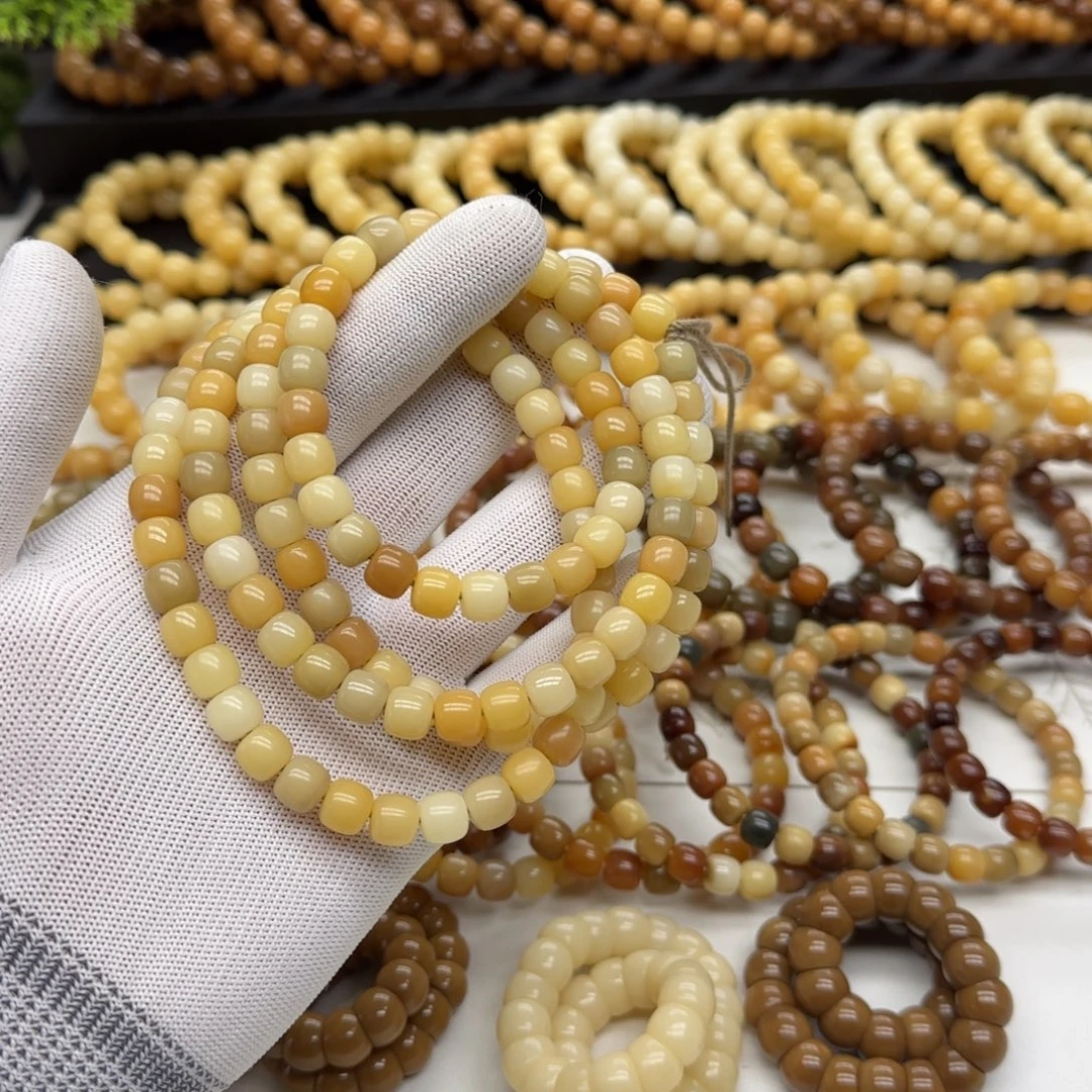 菩提根/象牙果手串8*9精工5年