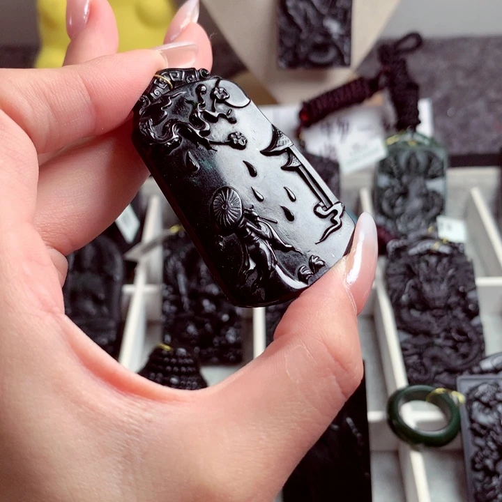 天然a货钢琴黑特色题材挂件