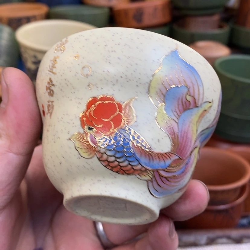 【闪购商品】紫砂杯子宜兴全手工紫砂杯