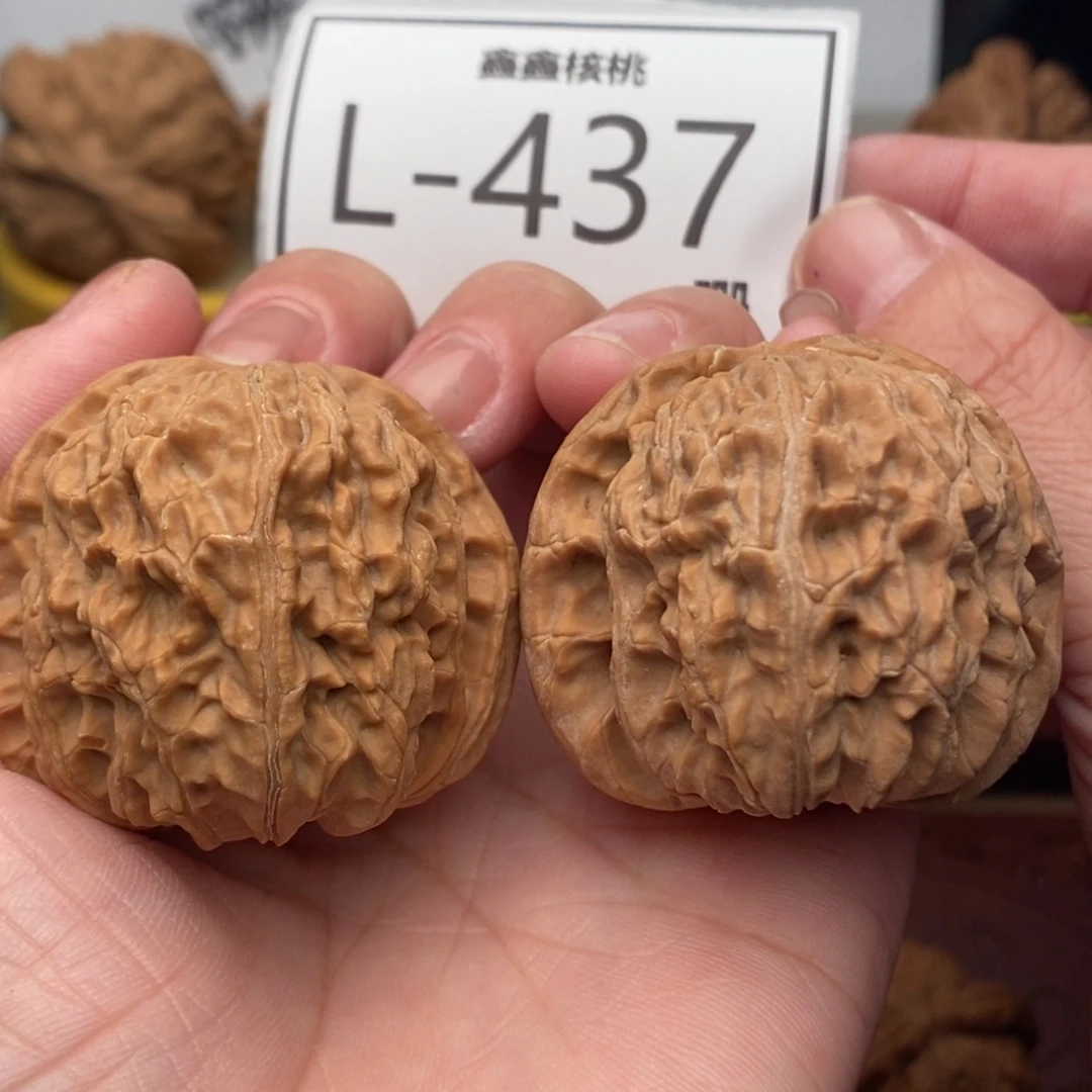 文玩核桃把件狮子头43…