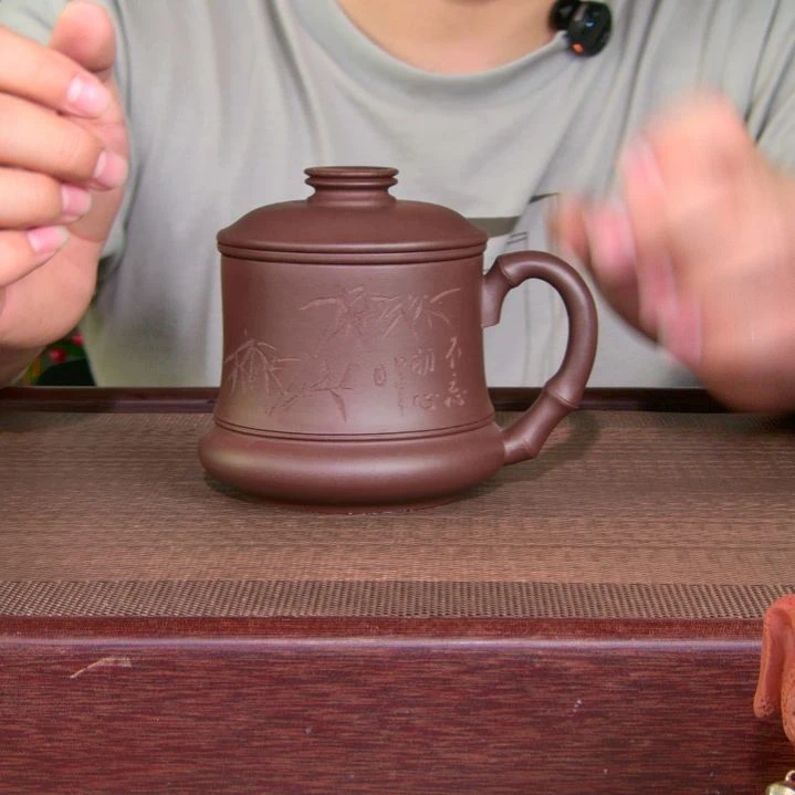 茶杯紫砂高货放漏
