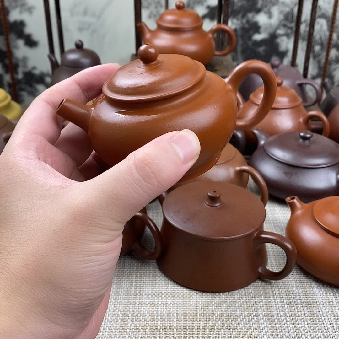 萱***杨紫砂茶壶宜兴紫砂