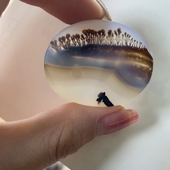 玛瑙/玉髓吊坠未镶嵌