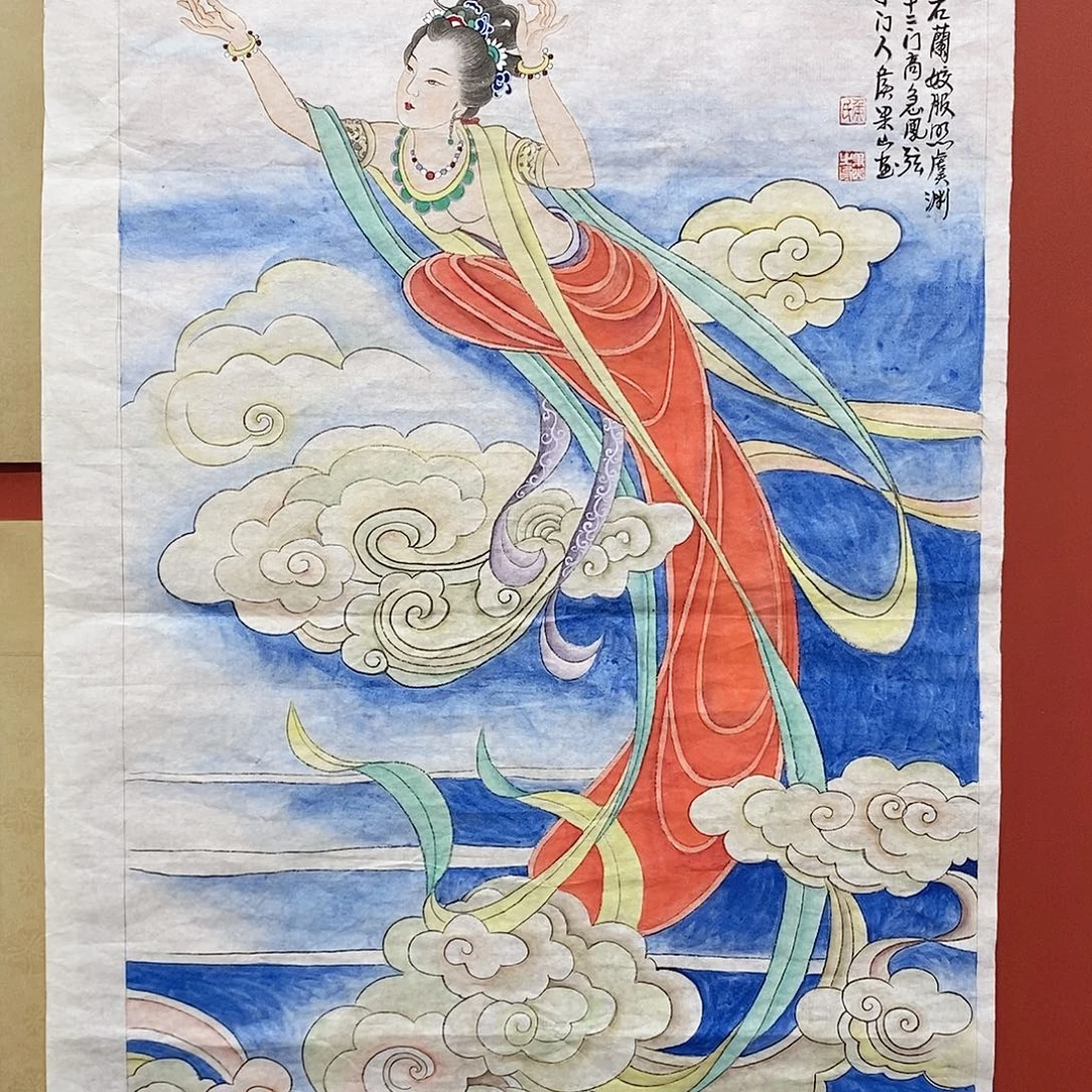国画大风堂嫡传-侯果山老师作品路