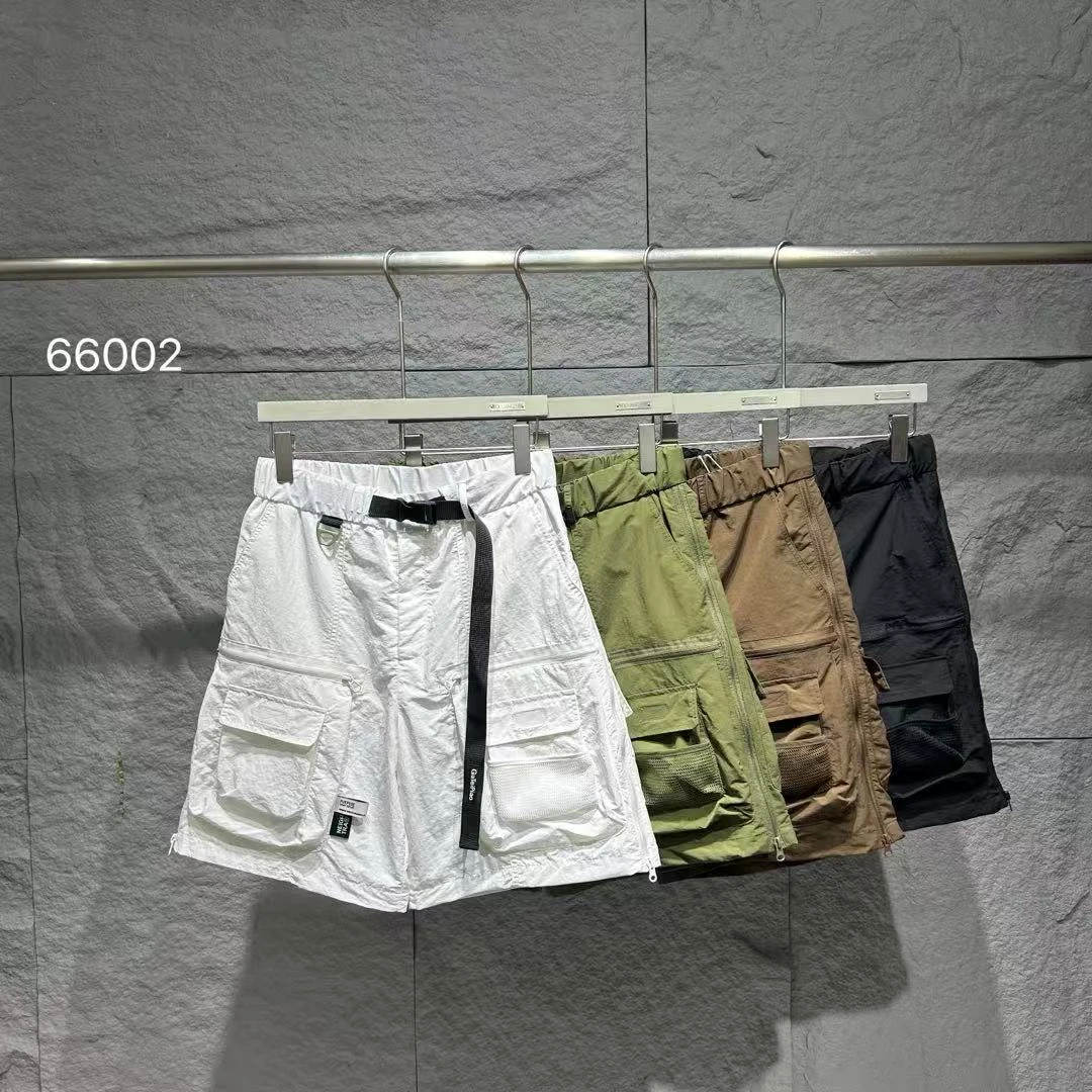 美式户外塑腰工装大口袋休闲百搭时尚夏季短裤DK66002