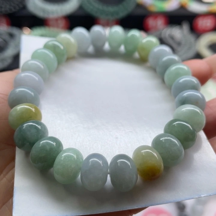 未镶嵌手链翡翠卡10.7