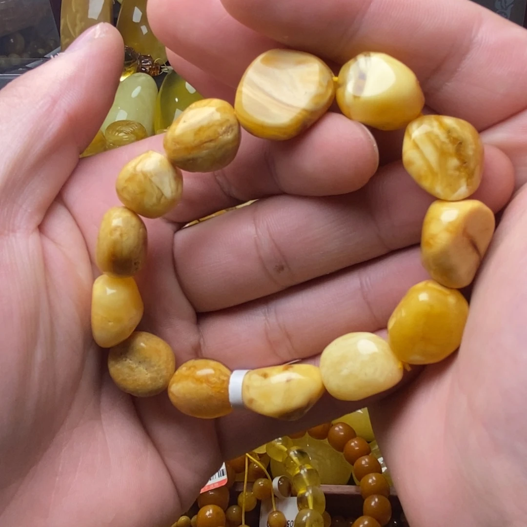 琥珀未镶嵌裸石蜜蜡