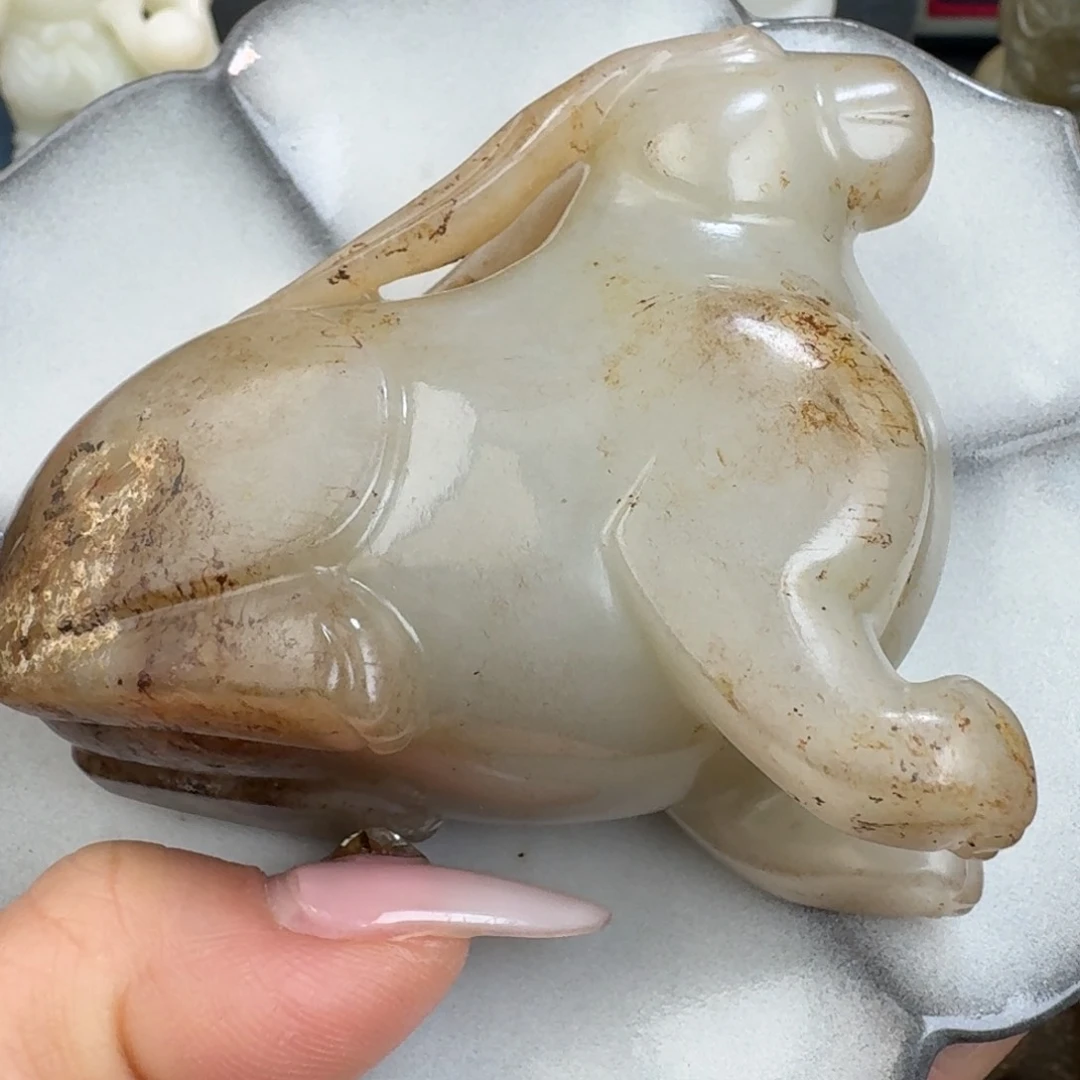 摆件陶陆*佩戴瓷器的