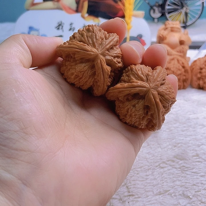 把件文玩核桃髙*鳴三棱