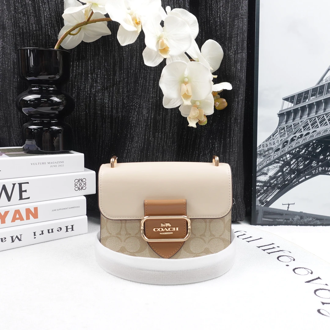 95新 COACH/蔻驰 单肩包/T10152618