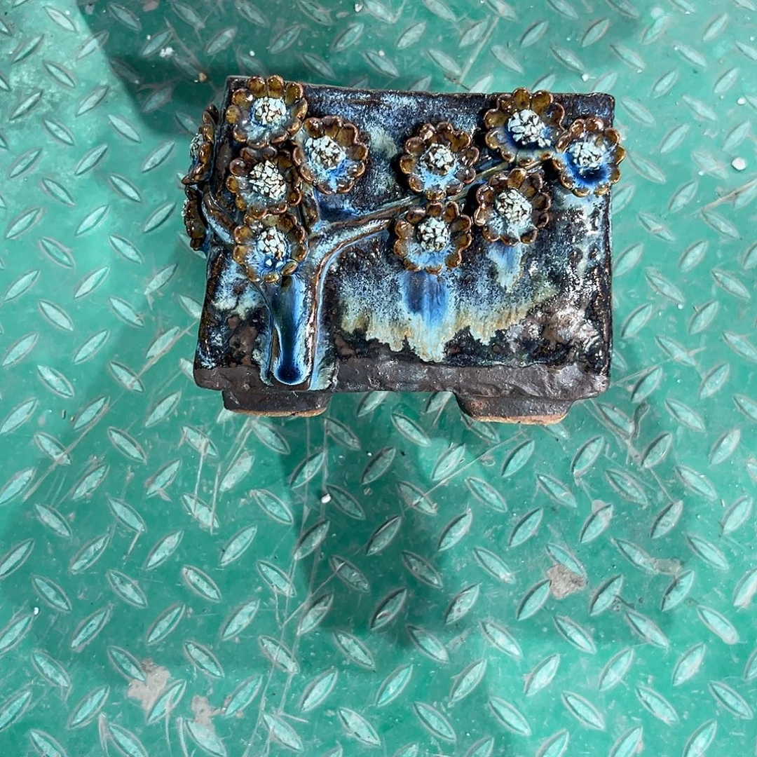 微瑕2 号陶然花器手工花盆