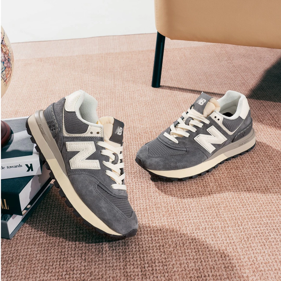 New Balance通勤休闲鞋男鞋女鞋2025正品流光风574系列复古运动鞋