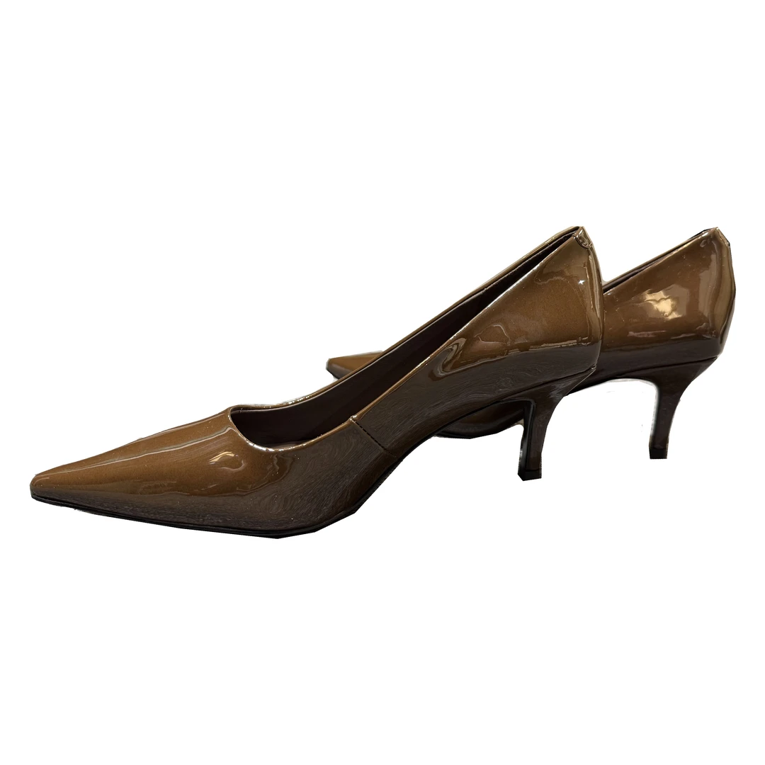 【豆豆精选】细跟低跟单鞋尖头单鞋