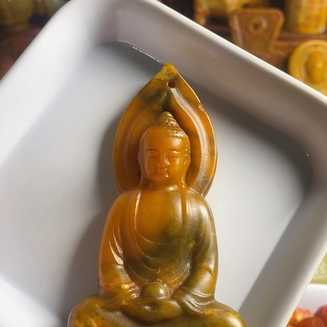 岫岩老玉（透闪石质玉）未镶嵌挂件