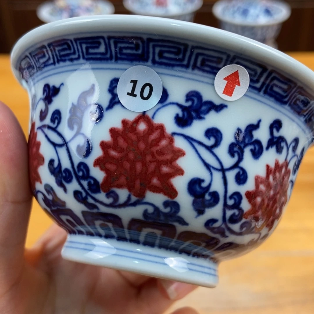 手绘现代茶具非古董