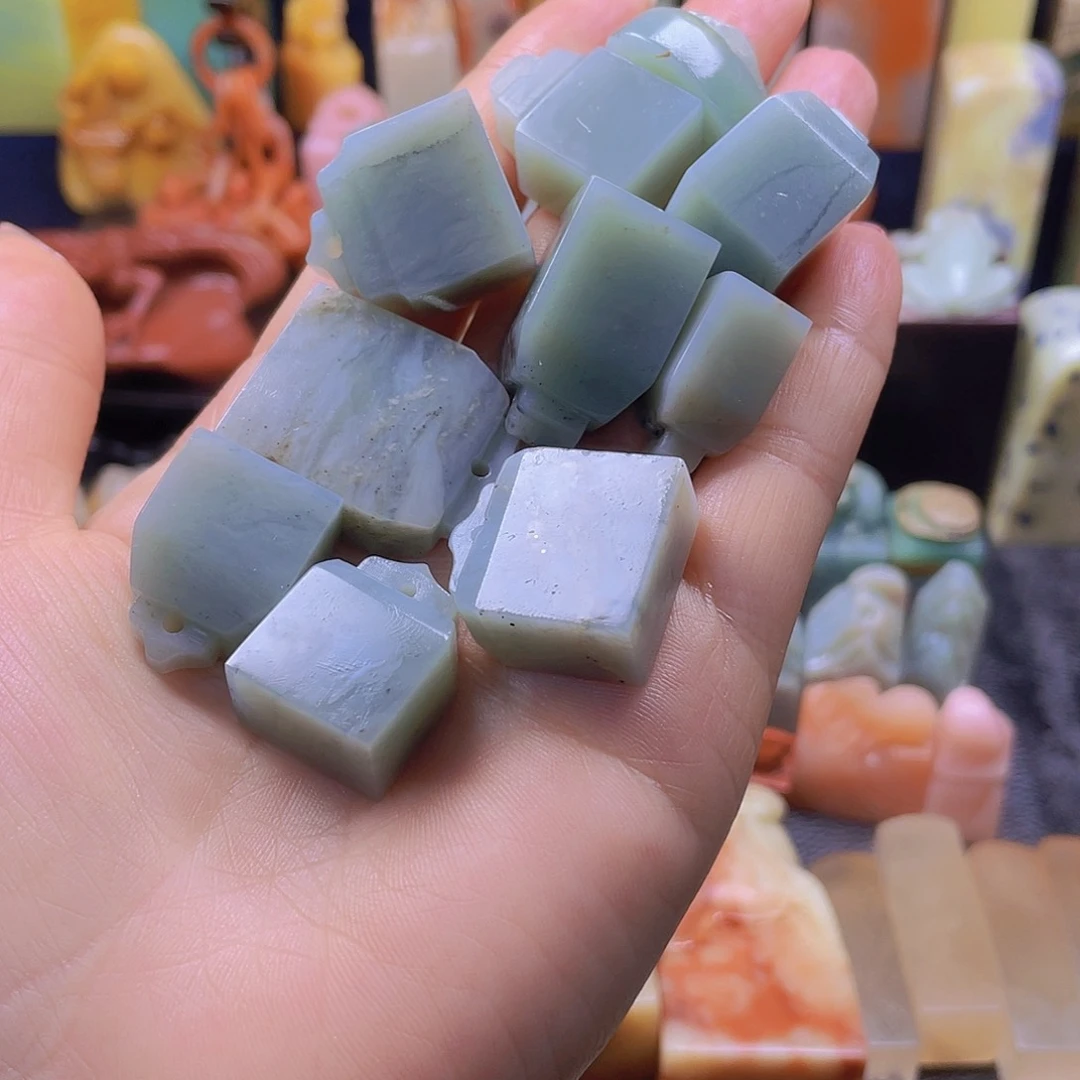 昌化石印石小*六如意＿把