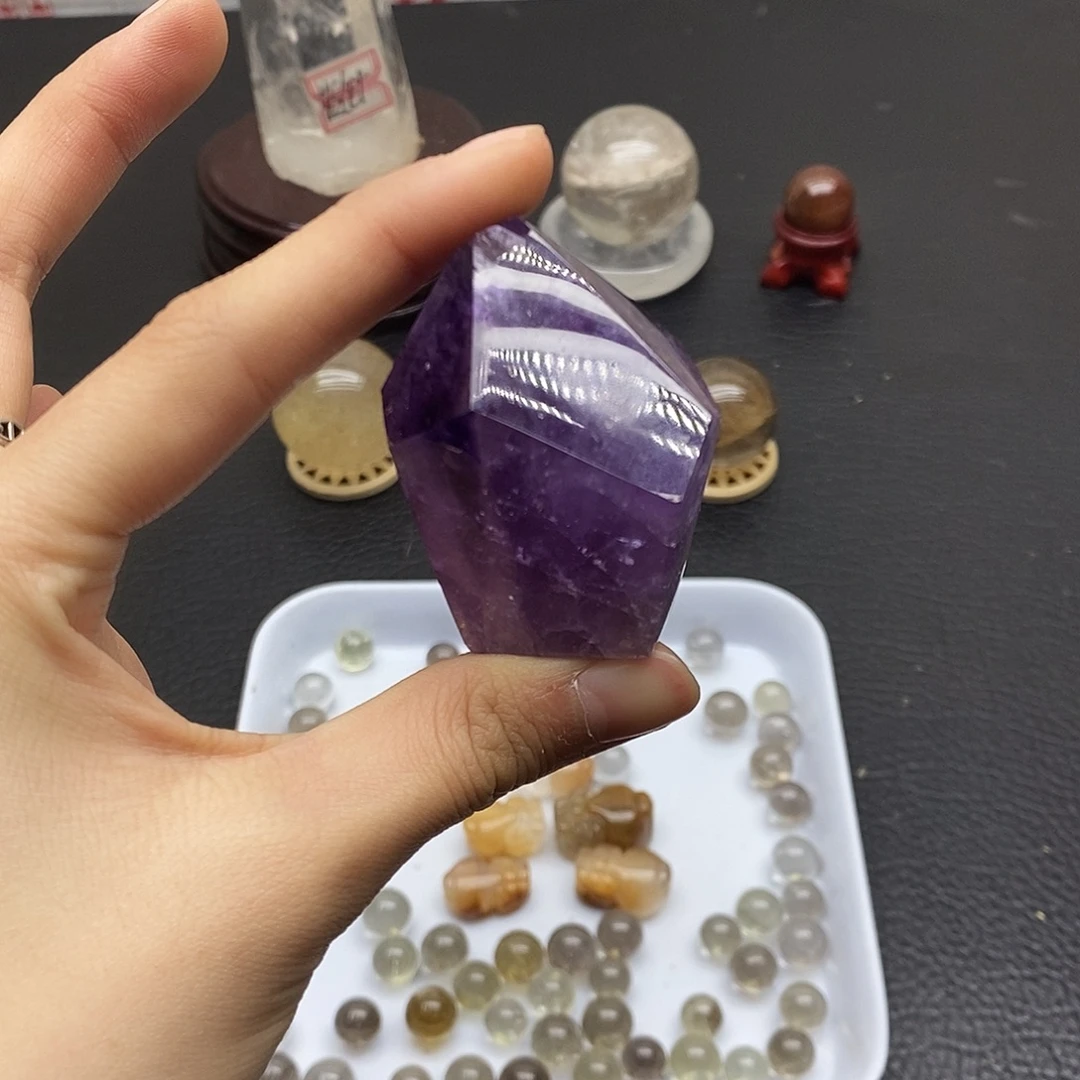 未镶嵌珠宝半成品水晶310水晶石