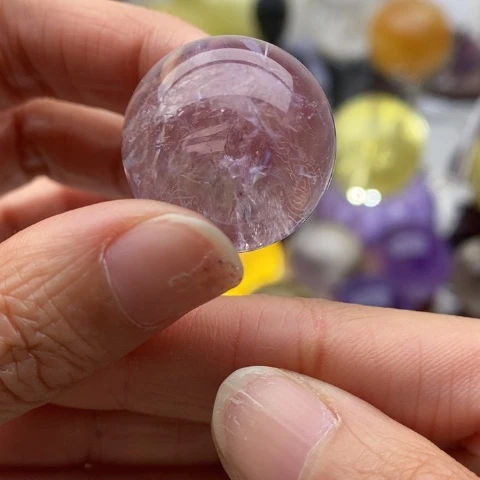 水晶珠宝半成品未镶嵌枝**麻2