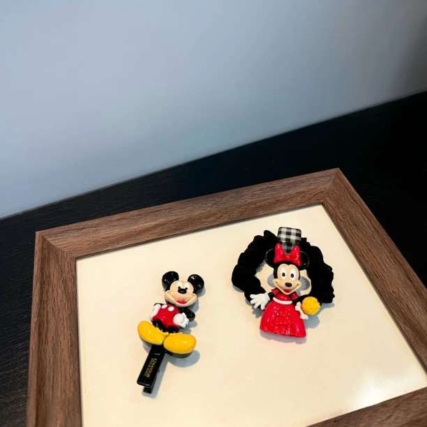 2030韩版定制米奇米奇发夹发圈