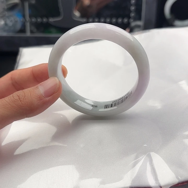 翡翠未镶嵌手镯5455 x6 52