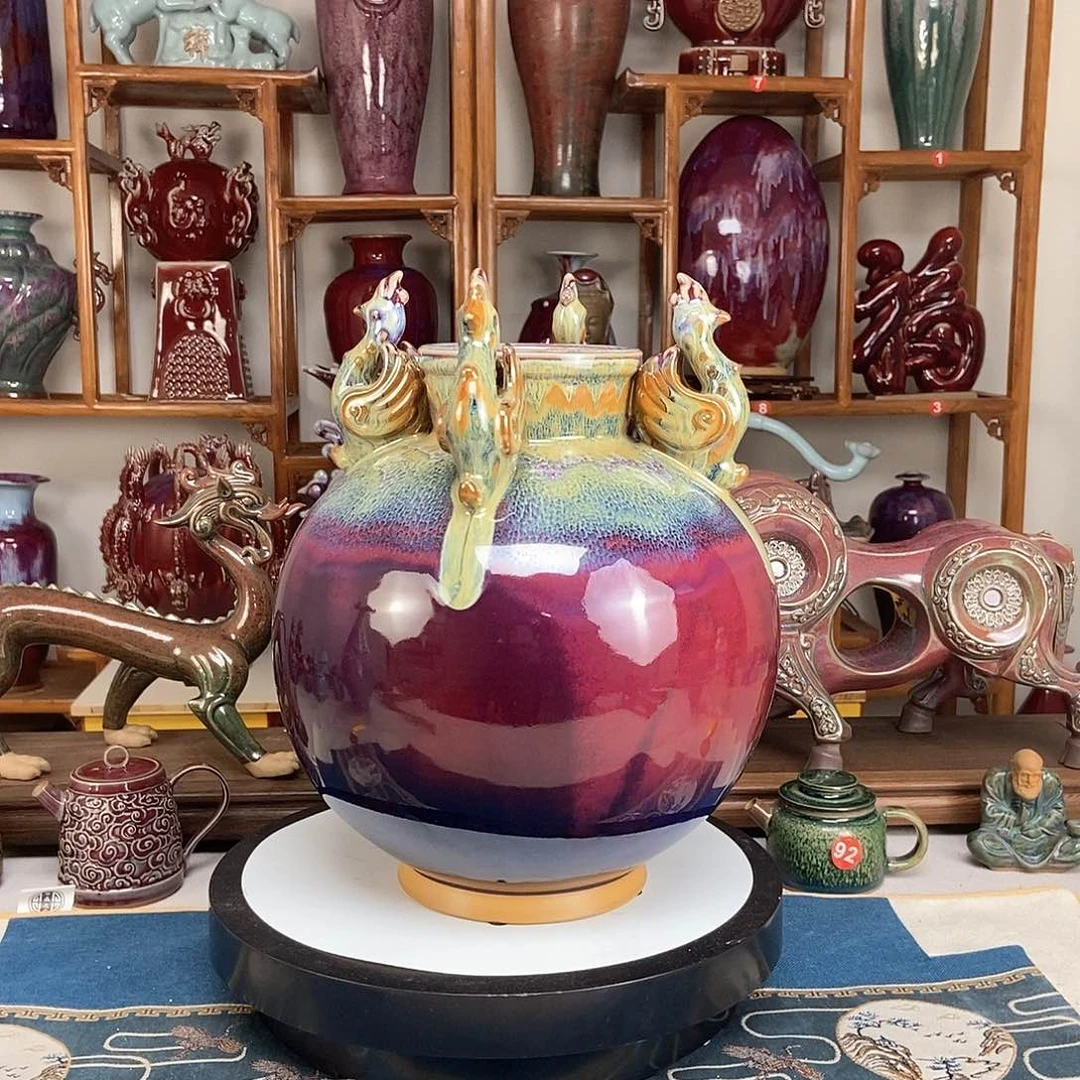 摆件五大名窑钧瓷019