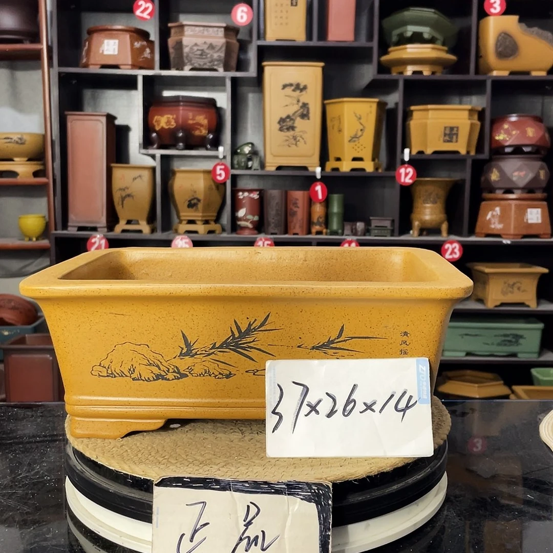 D-盆尚好紫砂花盆