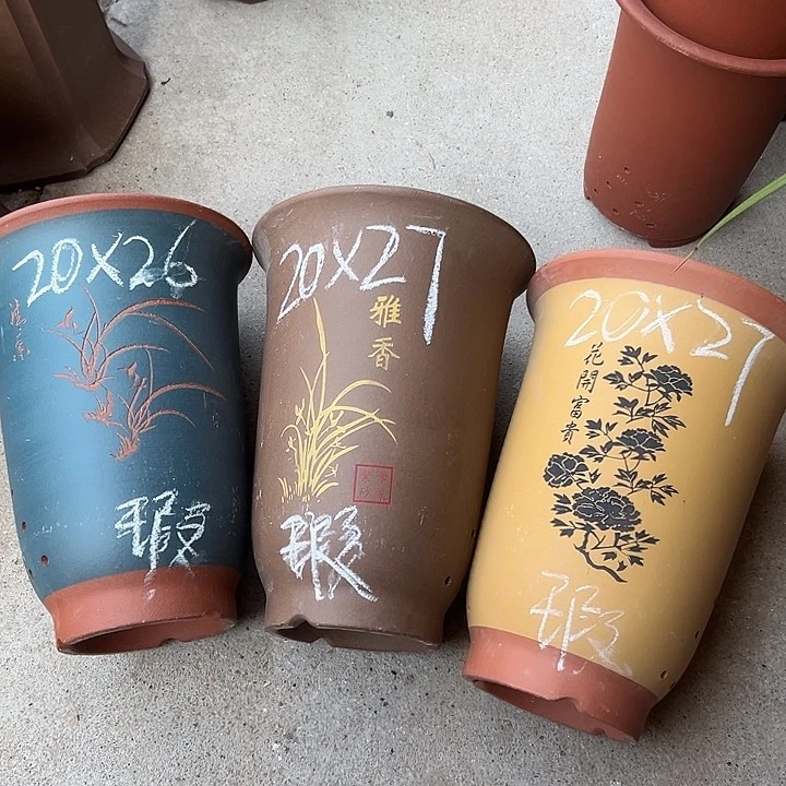 紫砂花盆宜兴紫砂花盆