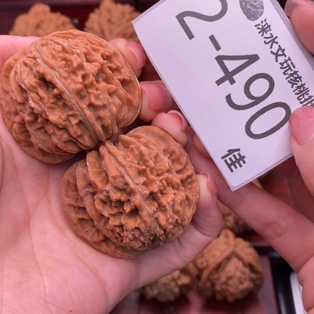 把件文玩核桃43四座楼