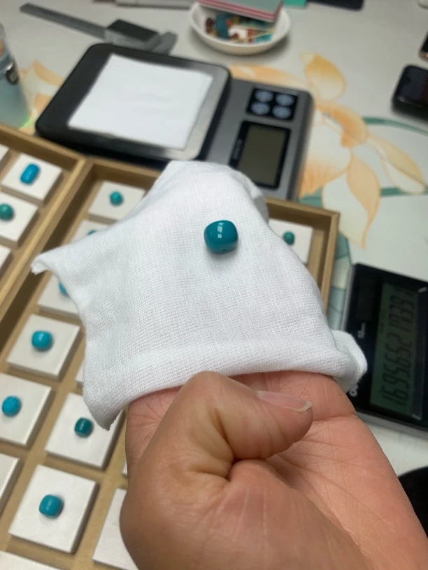 湖北十堰原矿绿松石老型