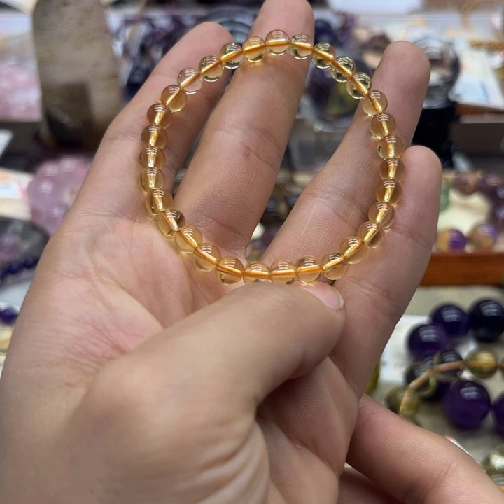 【闪购商品】水晶手链未镶嵌黄水晶