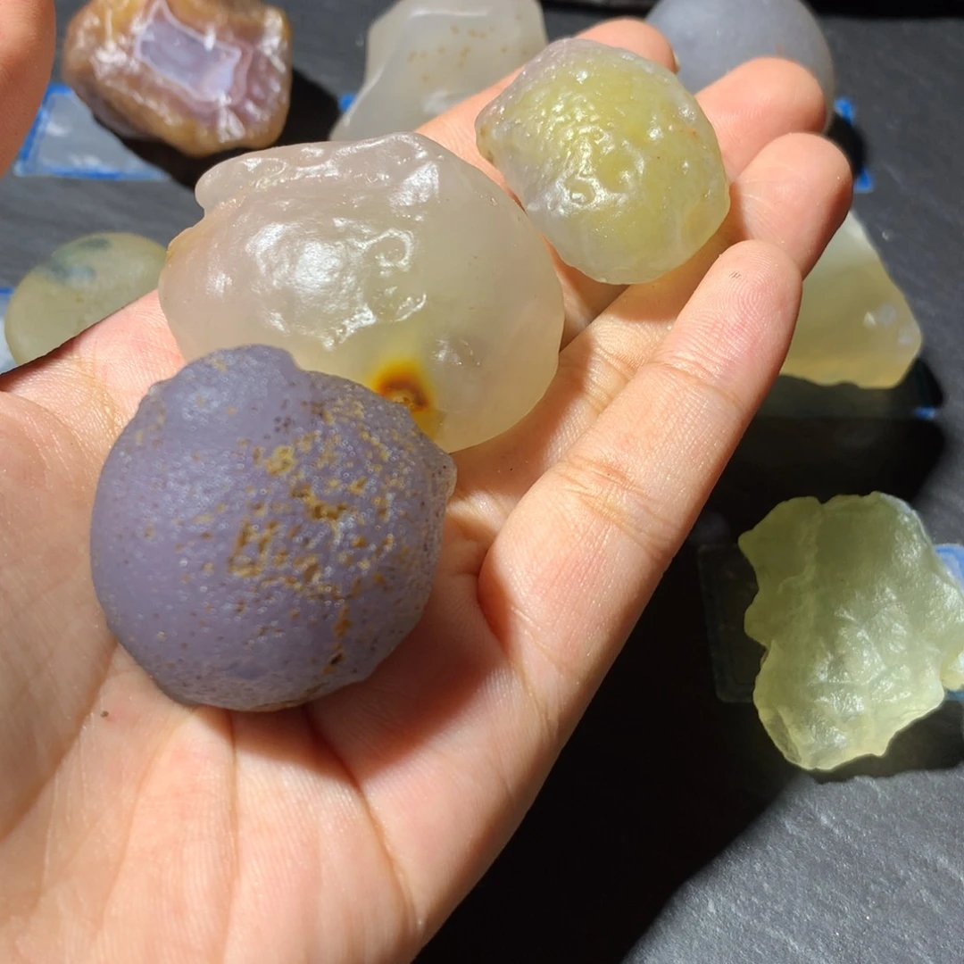 玛瑙/玉髓原石未镶嵌