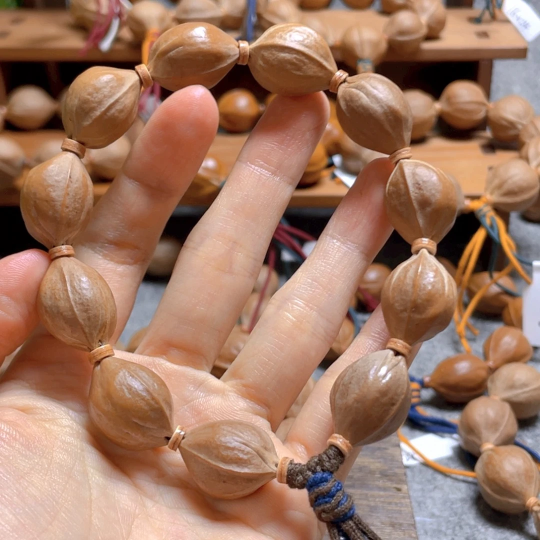铄***瑞手串橄榄核三花铁核1521