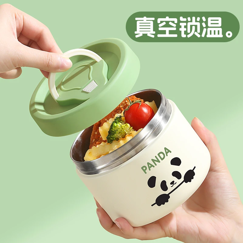 碗带盖小巧便携上班族24小时超长保温饭盒迷你便当不锈钢带饭餐盒