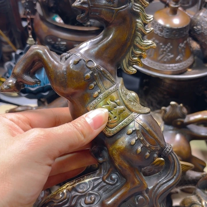 铜器摆件收收藏藏