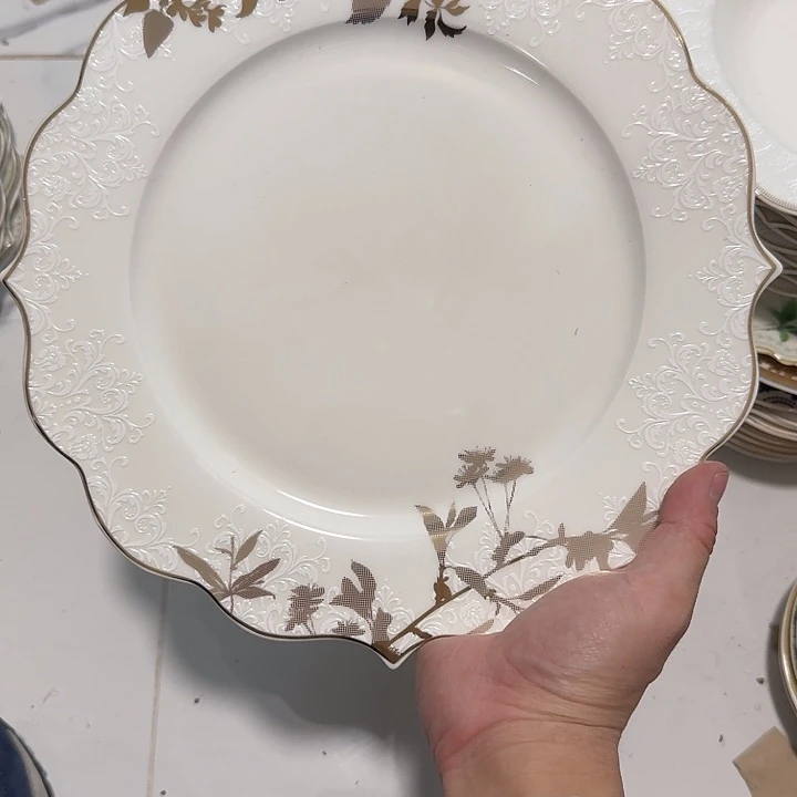 瓷10.5寸牛排盘35米两个