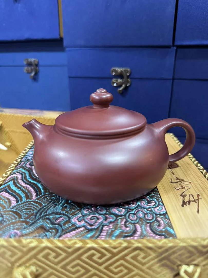 DT931光器寒江龙血砂紫砂壶【华】