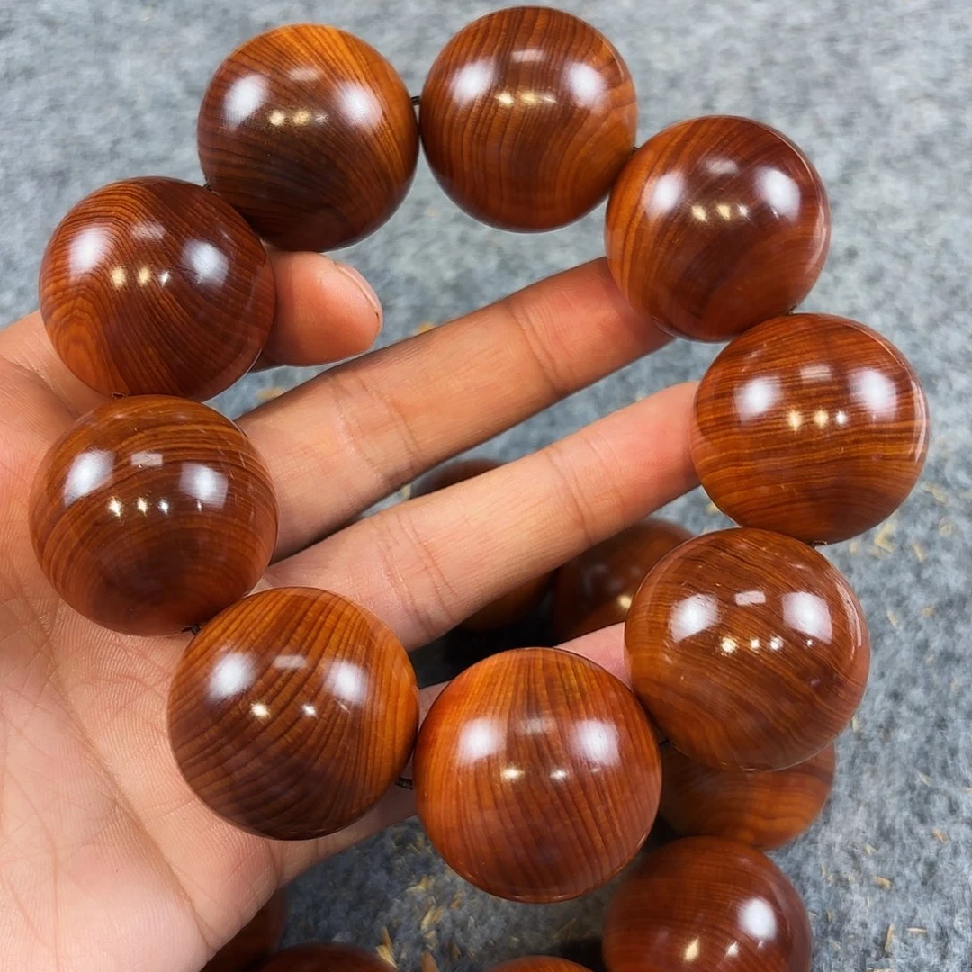 崖柏太行崖柏崖窝红骨3.0（超级爆香超大手串把件一体）