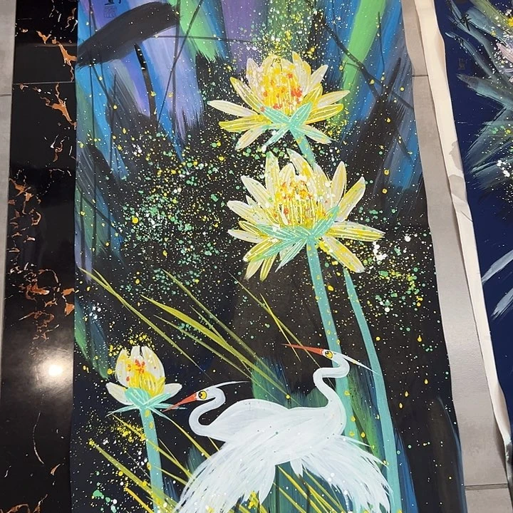 国画精品手绘国画作品