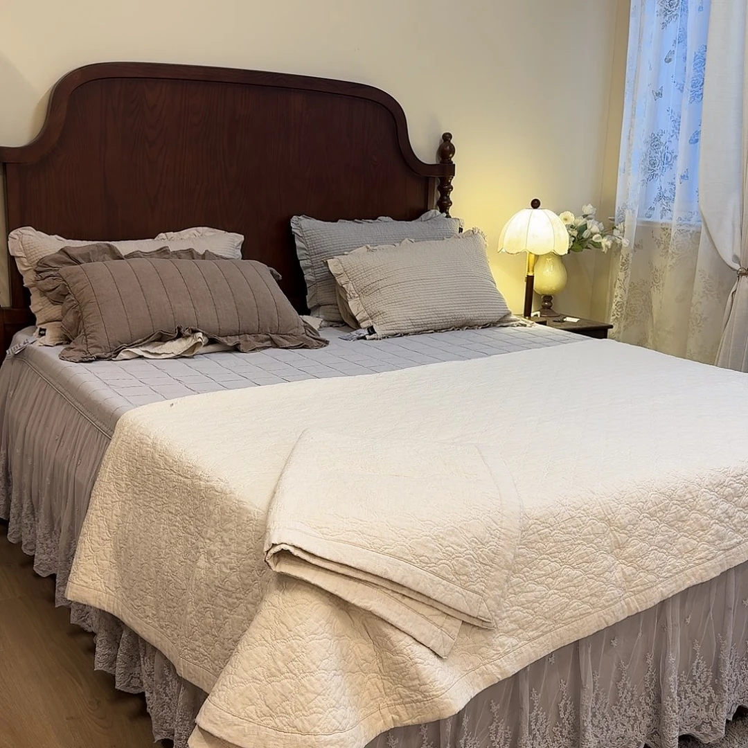 棉棉麻三件套微瑕祥云