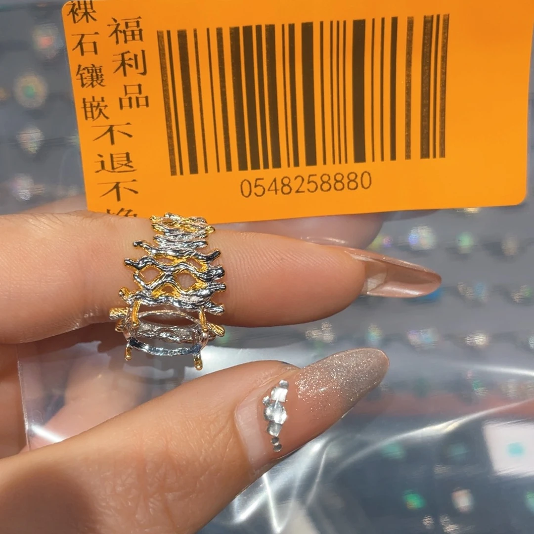 欧泊戒指欧泊银S925镶嵌酷*姐