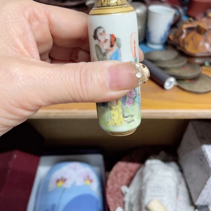 紫砂花瓶人生海海尽兴开怀