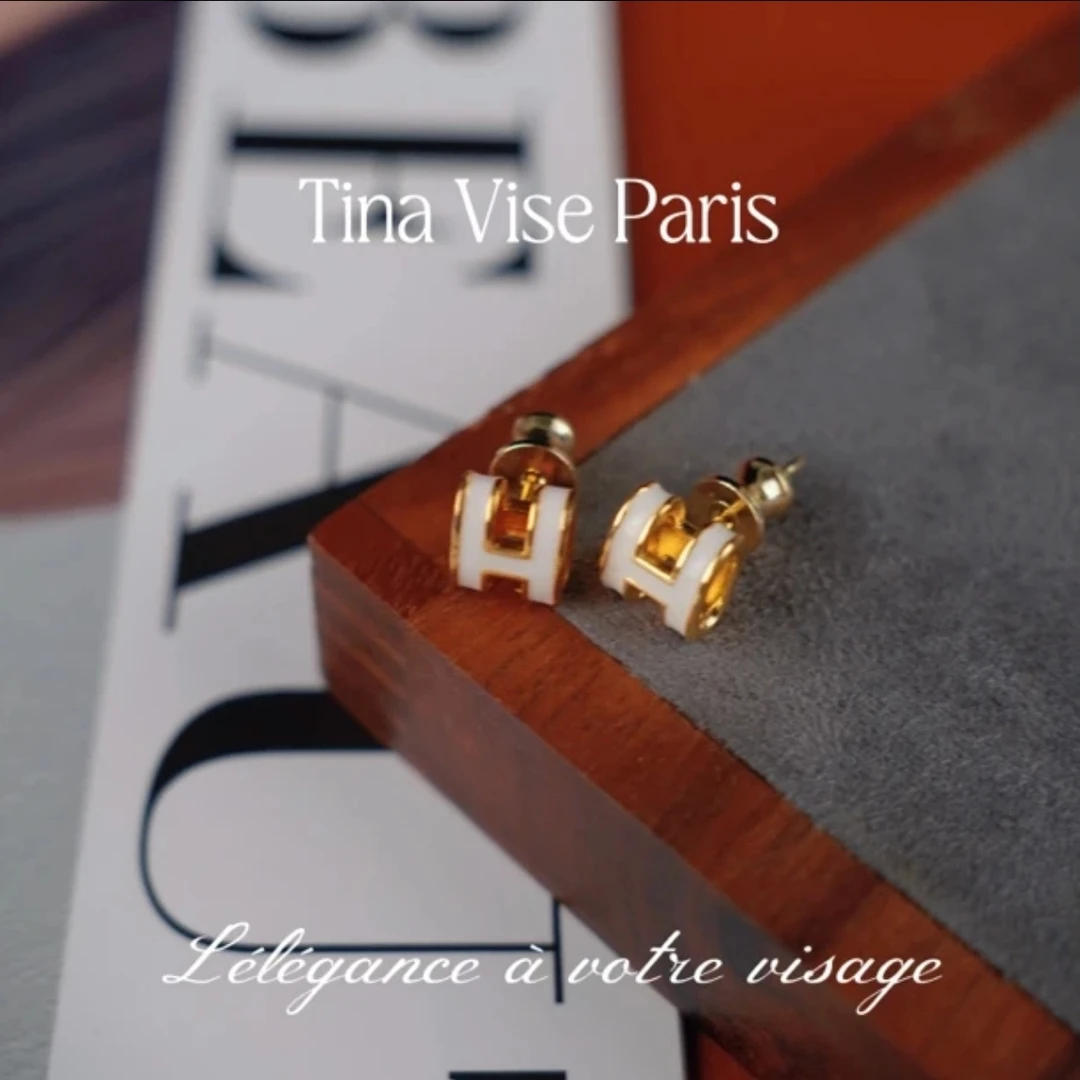 铜合金耳饰 A1013《梵高之梦》法⭐️ Tina Vise缇娜薇斯 耳钉